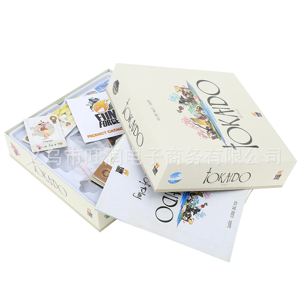 Tokaido широкая игра для взрослых английская настольная головоломка|Настольные