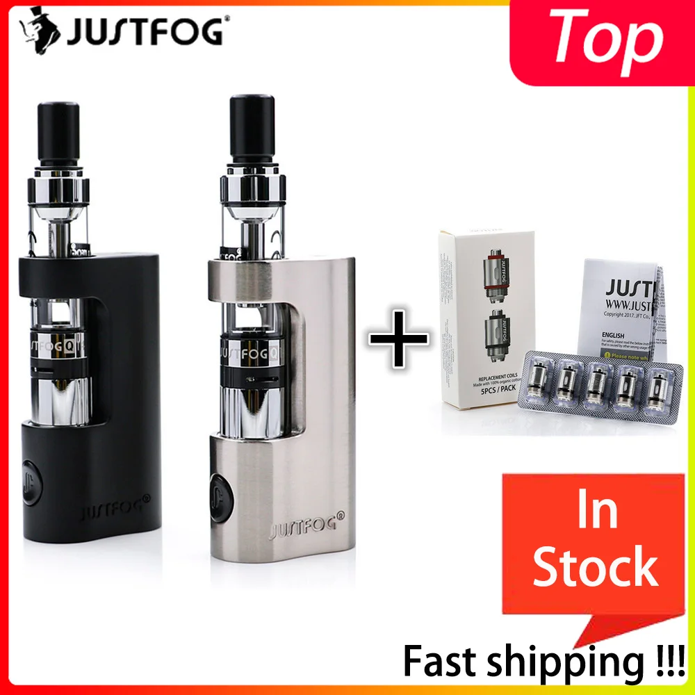 Оригинальный компактный набор Justfog Q14 900 мАч катушка для защиты от протечек