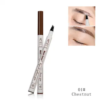 

Music Flower Liquid Eyebrow Pencil Natural Eyebrowse Pencil Waterproof Lasting Eyebrow Pen 3 Color Chestnut /Brown /Dark Grey