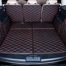 Хорошее качество! Полный набор ковриков для багажника автомобиля для сиденья ALHAMBRA 7 мест водонепроницаемые коврики для багажника для Alhambra-2011