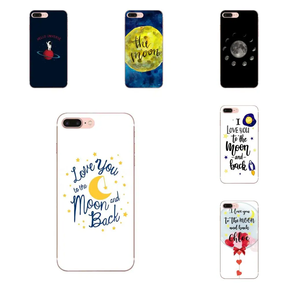 Love You To The Moon Мягкая Мода для LG G2 G3 G4 G5 G6 G7 K4 K7 K8 K10 K12 K40 Mini Plus Stylus ThinQ 2016 2017 2018|Бамперы| |