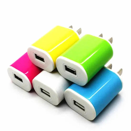 Wholesale 1000pcs 1000mAh US Plug USB Travel AC Power Wall charger