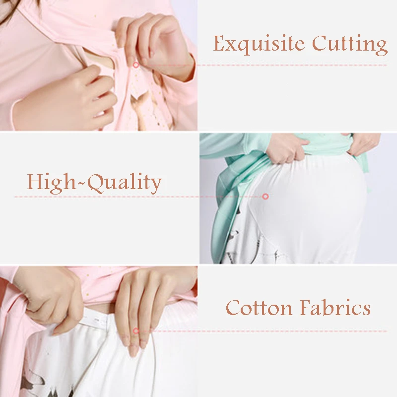 Autumn Winter Maternity Nursing Clothing Suit Clothes For Pregnant Women (20)