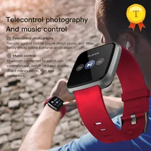 Новые смарт-браслет дистанционного управления связанных с фотографией, а также управление музыкой, измеритель артериального давления, уровня кислорода в крови IP67 Водонепроницаемый Фитнес-трекер