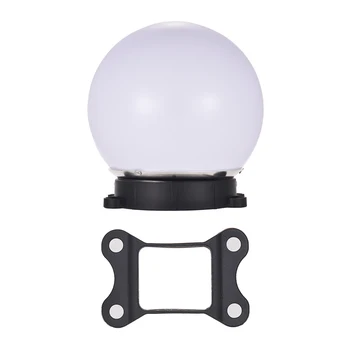 

Andoer Flash Diffuser On-camera Speedlight Ball Magnet Adsorption Soft Balls for Nikon Canon Godox Sigma Neewer Vivitar flash