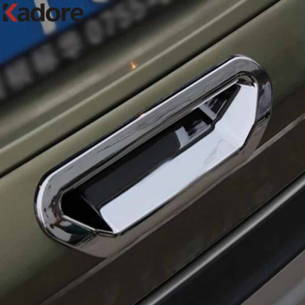 For Ford Edge 2015 2016 2017 ABS Chrome Rear Trunk Door Handle Cover