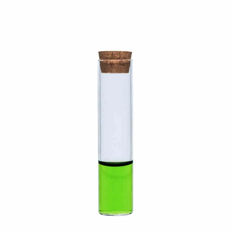 

50 Pcs Wedding Favours Tube Customized Flat Bottom Glass Test Tube With Cork 120*20mm