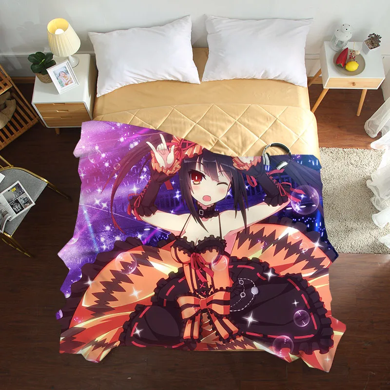 Luxury 3d Summer Quilts Twin Full Queen Blankets Fashion Cartoon