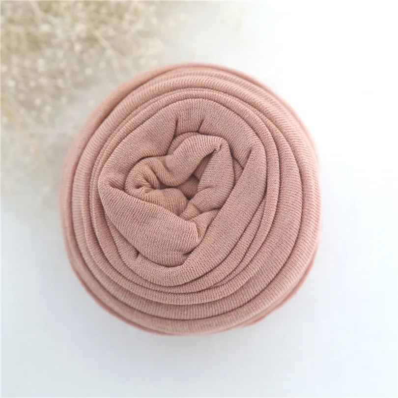 

Stretch Knit Layer Soft Newborn Swaddle Blanket Baby Knit Stretch Wrap Newborn Jersey Wraps Infant Cocoon Photography Props