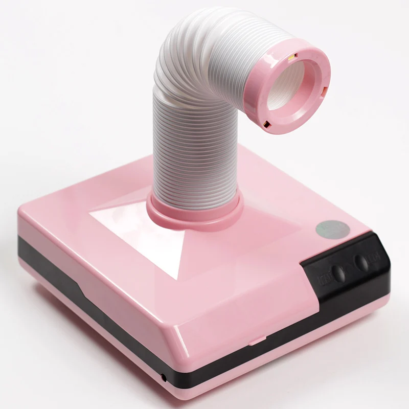 

60w Strong Power nail suction dust collector nail dust collector Pink/white Vacuum Cleaner Nail Fan Art Salon manicure machine