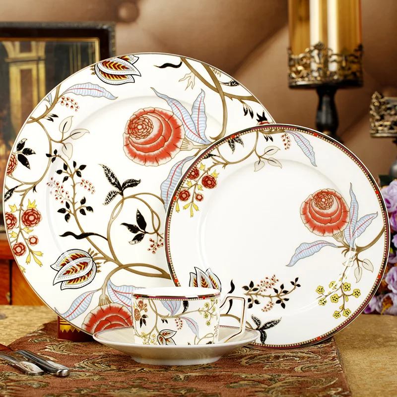 British Europe Bohemia dinnerware set fine bone china coffee cup set