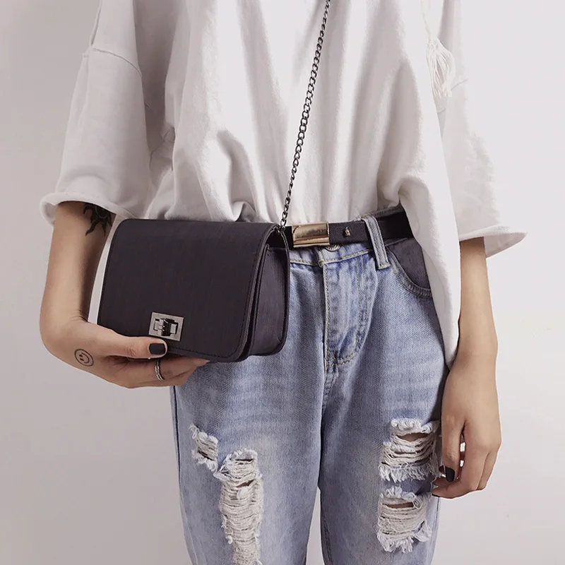 Bokinslon Women Small Square Bag Fashion PU Leather Solid Color Bags Woman Temperament Popular Female crossbody Bags Bokinslon Women Small Square Bag Fashion PU Leather Solid Color Bags Woman Temperament Popular Female crossbody Bags