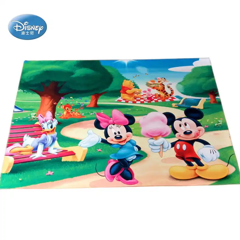 Disney Mickey Minnie Mouse Rug Children Kids Crawling Game Mat
