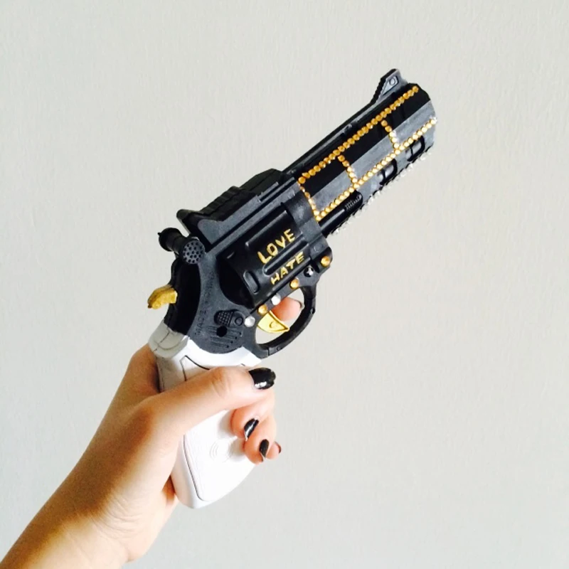  Movie character Batman DC Comic Commando Suicide Harley Quinn Costume Cosplay Prop Gun Accessories 