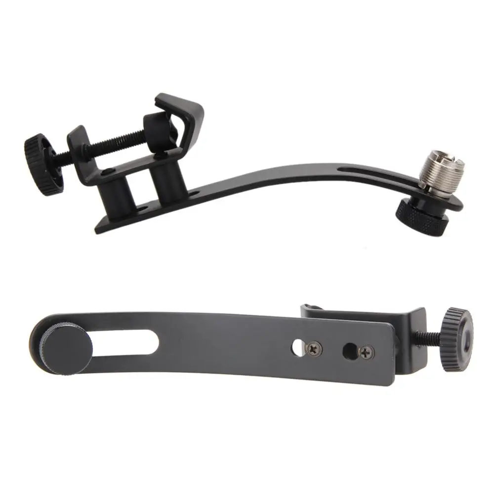 Alctron MA513 Drum Microphone Stand Adjustable Clips Set Clamps Shockproof Clip Holder Groove Gear Studio Stand For Saxophone