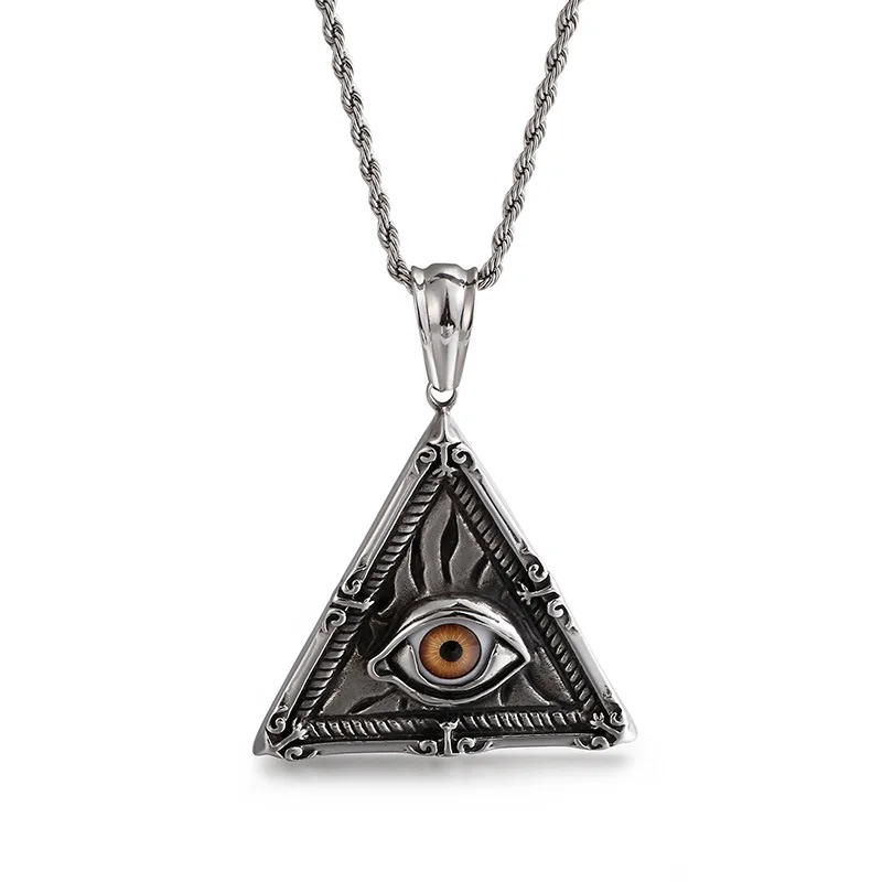 triangle locket