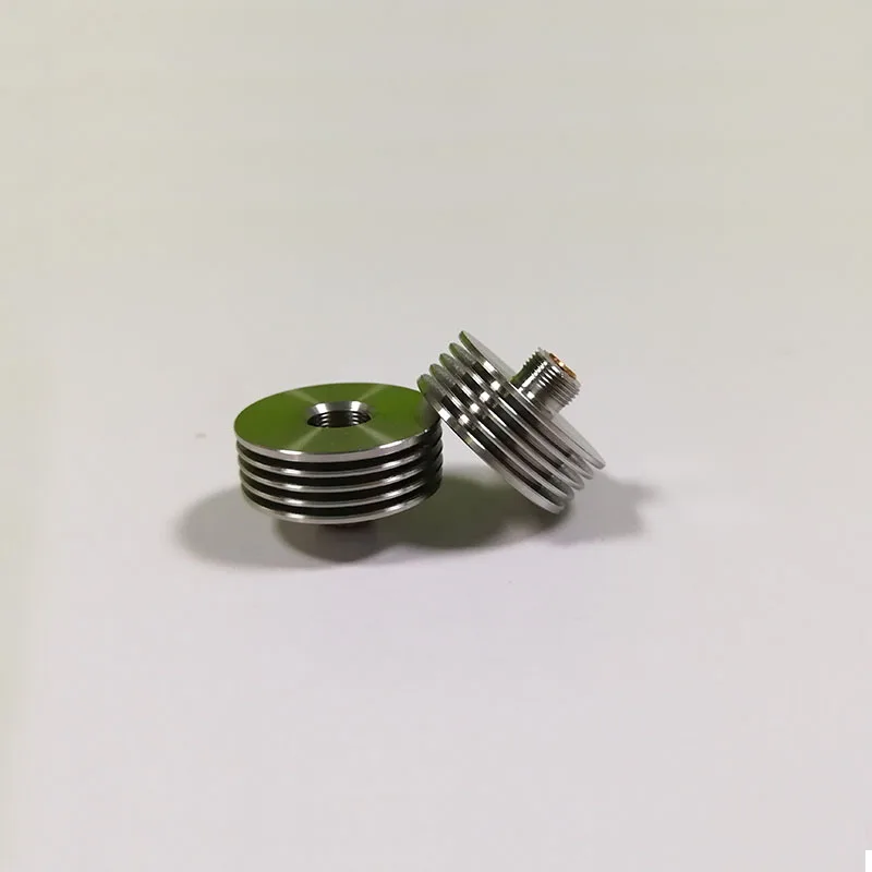 

New Heat Sink Adaptor 22mm 510 Finned Heat Sink for Rebuildable Atomizers 510 Thread Bottom Attached Fit 510 RDA Atomizer