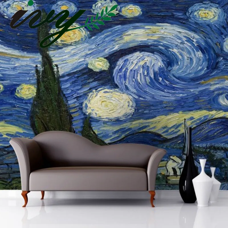 アイビーモーデンヴィンテージゴッホアートmural壁紙3d大壁画壁星月夜絵画壁論文リビングルームのソファバック Mural Wallpaper 3d Wall Paper Living Roommural Wallpaper Aliexpress アイビーモーデンヴィンテージゴッホアートmural壁紙3d大壁画壁星月夜絵画壁論文リビングルームのソファバック Mural Wallpaper 3d Wall Paper Living Roommural Wallpaper Aliexpress