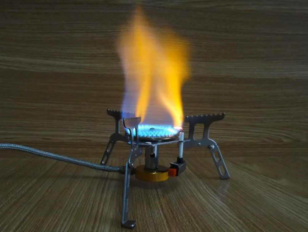 Портативная горелка Gascookers мини складной, из нержавеющей стали газовая плита разделительный газовый плита для кэмпинга Пособия по кулинарии плита оборудование для похода