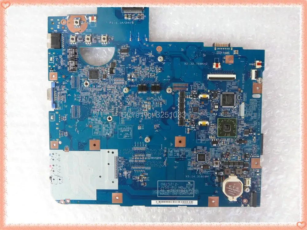 for ACER 5536 5536G integrated JV50-PU 08252-2 48.4CH01.021 AMD motherboard