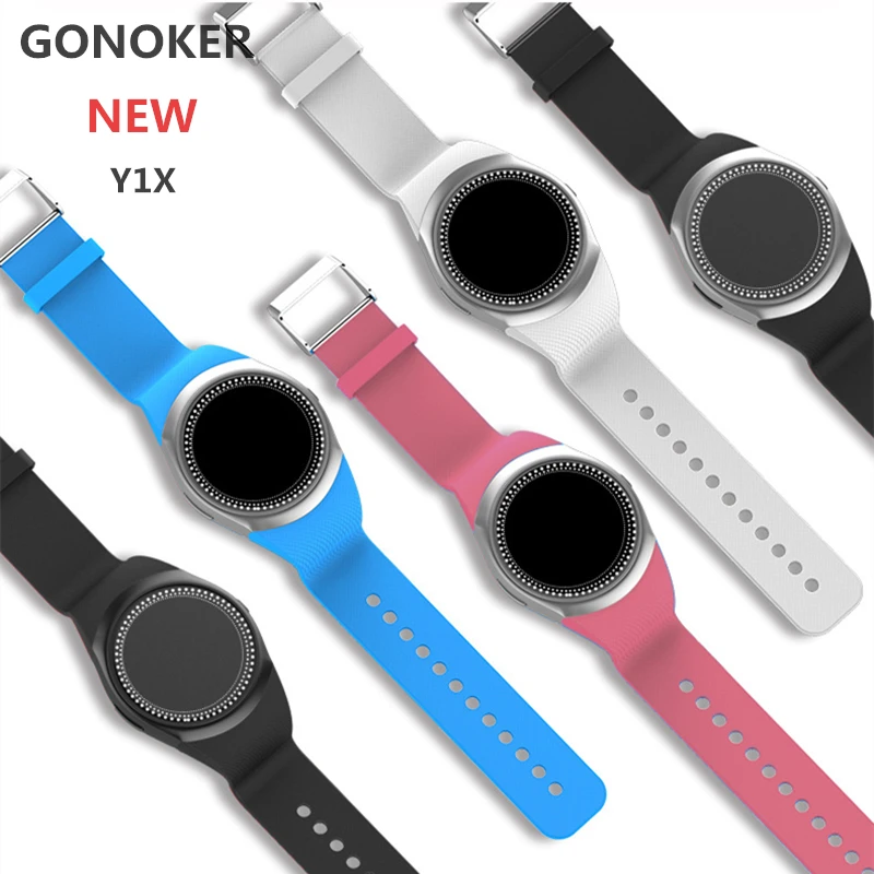 

New Y1S Smart Watch Round Touch Screen Sport Smartwatch Support Nano SIM &TF Card for Men Women Android Bluetooth Watch