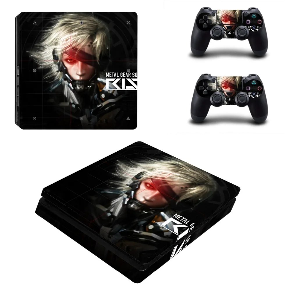 Виниловая наклейка Аниме Tokyo Ghoul PS4 Slim Skin для консоли Sony Playstation 4 и 2 контроллера
