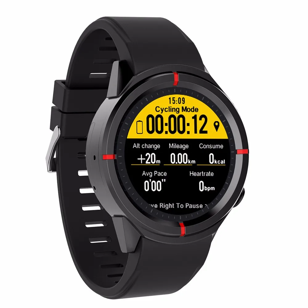 

Zwater Hot Smart Watch Heart Rate Monitor 1.3inch LED Screen SIM 2.0 Camera GPS bluetooth SmartWatch Men Women For Iphone Xiaomi
