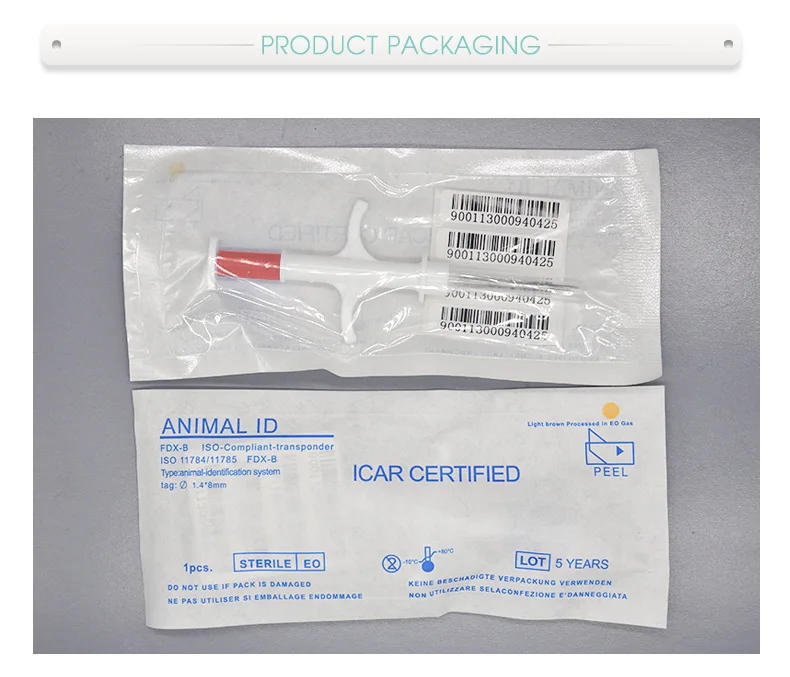 1.48x8mm pet microchip syringes (20)