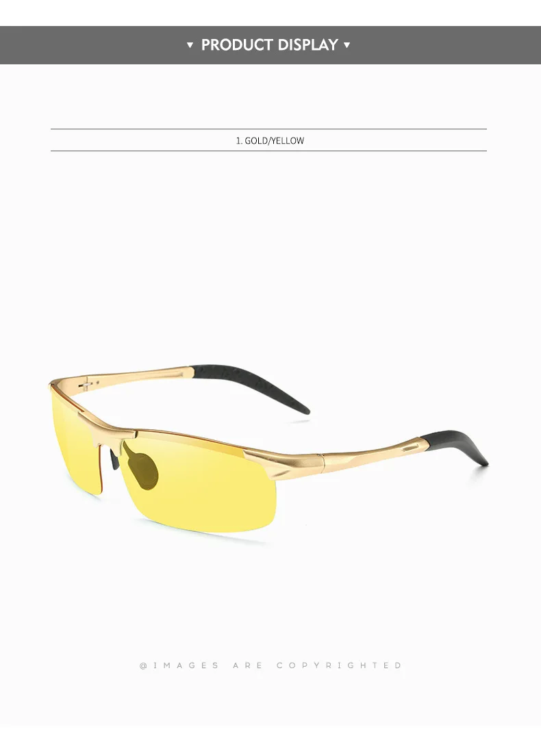DEARMILIU алюминиевые магниевые очки ночного видения Поляризованные солнцезащитные очки для мужчин и женщин солнцезащитные очки мужские UV400 Gafas De Sol для мужчин