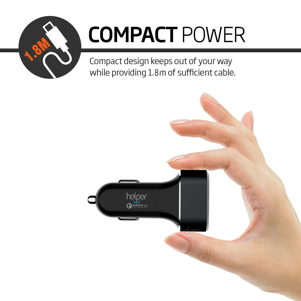 45W USB C PD Car Charger with Power Delivery 5V 20V Quick Charge 3.0 USB-C 18W QC3.0 USB Car Charger Adapter for Laptop Notebook