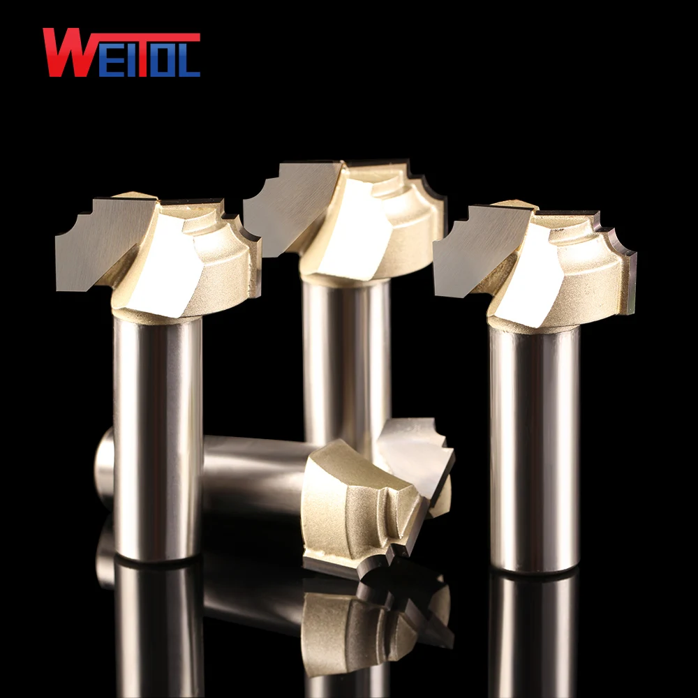 

Weitol free shipping 1pcs 1/2inch professional wood groove cutter woodworking router bits engraving tools