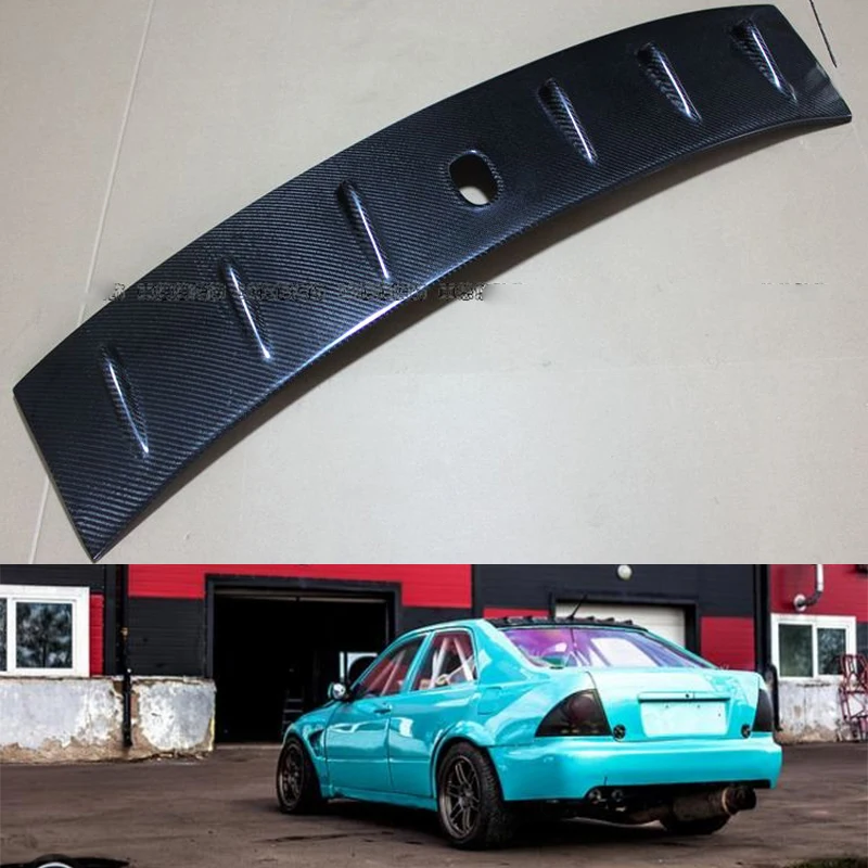 

Car Styling For Lexus IS200 Carbon Fiber Shark Fin Roof Wing Spoiler 1999-2004
