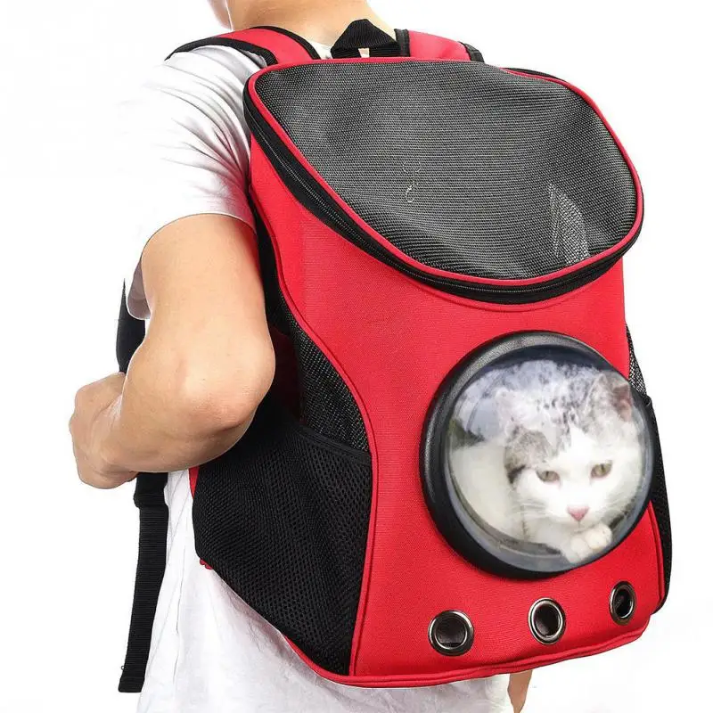 Breathable Pet Travel Bag Astronaut Capsule Pet Cat Dog Backpack