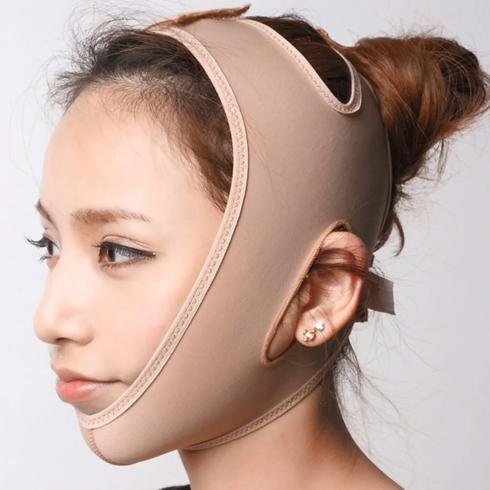 Facial Slimming Mask Ultra thin Elastic Strap Band Facial ...