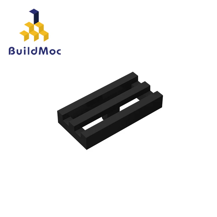 BuildMOC 2412 30244 1x2 Technic changever Catch для строительных блоков части DIY развивающие творческие подарочные игрушки - Цвет: M0638-18