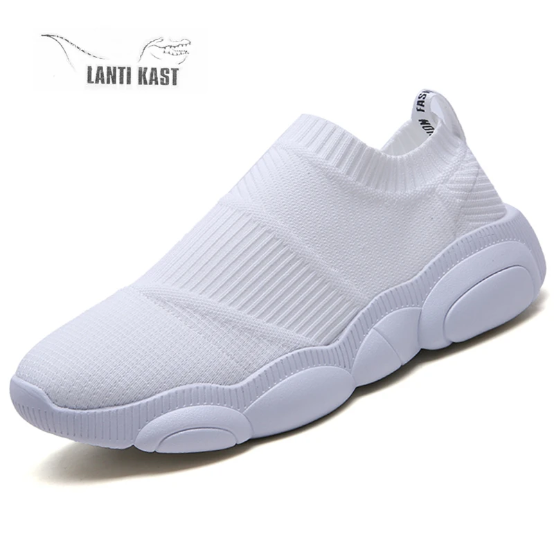 

Running Shoes For Men Slip On Comfortable Mesh Men Sport Shoes Outdoor Walking Jogging Sports Socks Sneakers 