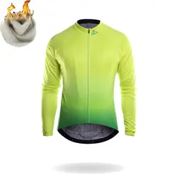 Racmmer 2018 зима теплая Велоспорт одежда флис Термальность Джерси Pro Велосипед Одежда MTB Ropa Ciclismo Invierno Майо Для мужчин # zr-22