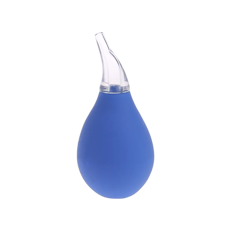 Для новорожденных Носовые аспираторы Детские всасывания мягкий наконечник слизь вакуумного насморк cleaner - Цвет: Синий