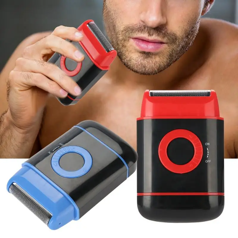 Electric Shaver Ultra thin Foil Pop up Beard Trimmer AA Battery Power