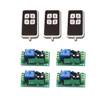 

Best Price 9V 12V 24V DC 1CH Channel RF Wireless Remote Control Switch with 3 Transmitter Replace Parts Tool Kit 315/433MHZ