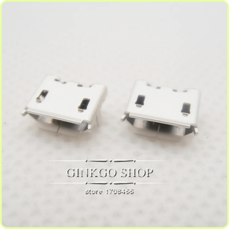 5 шт. Micro 5p Pin USB разъем 4 фута DIP маленький бык рожок четыре для ремонта мобильного