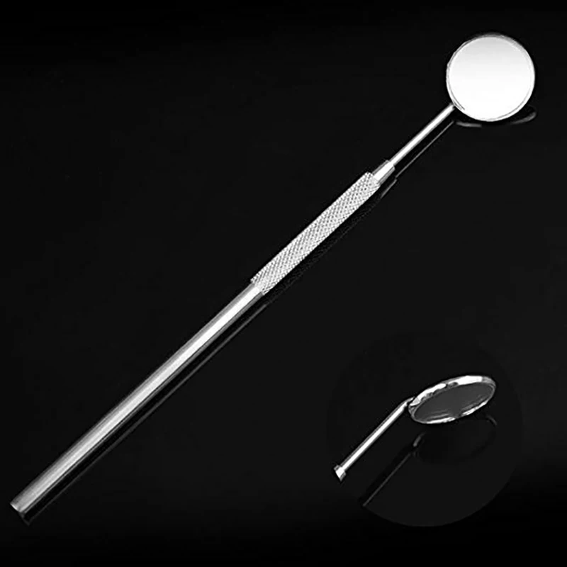 Stainless Steel Dental Mirror 1 Piece Dentist Mirror Dental Mouth Mirror Dentistry Instruments Dentist Tools Teeth Whitening