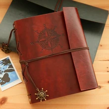 Винтажный блокнот-журнал из искусственной кожи с подвеской классический ретро дневник Книга