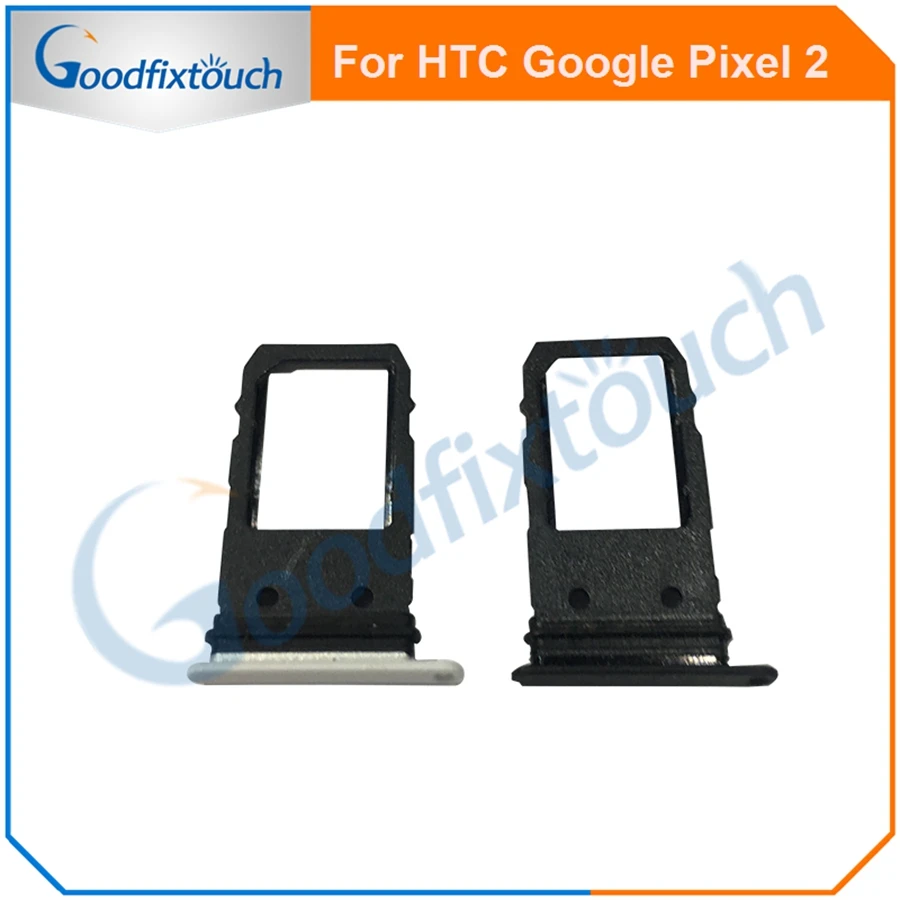 

For HTC Google Pixel 2 5.0 Sim Card Tray Holder Slot Replacement Parts Black White With Tools