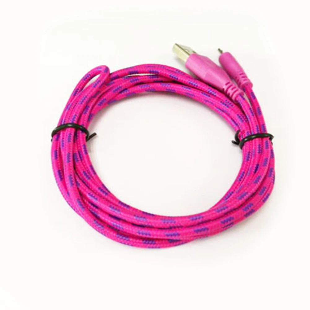 Android V8 Date Wire Interface Braided Data Cable Digital Smart Electronics Transmit Cables Charging Wires Line | Электроника