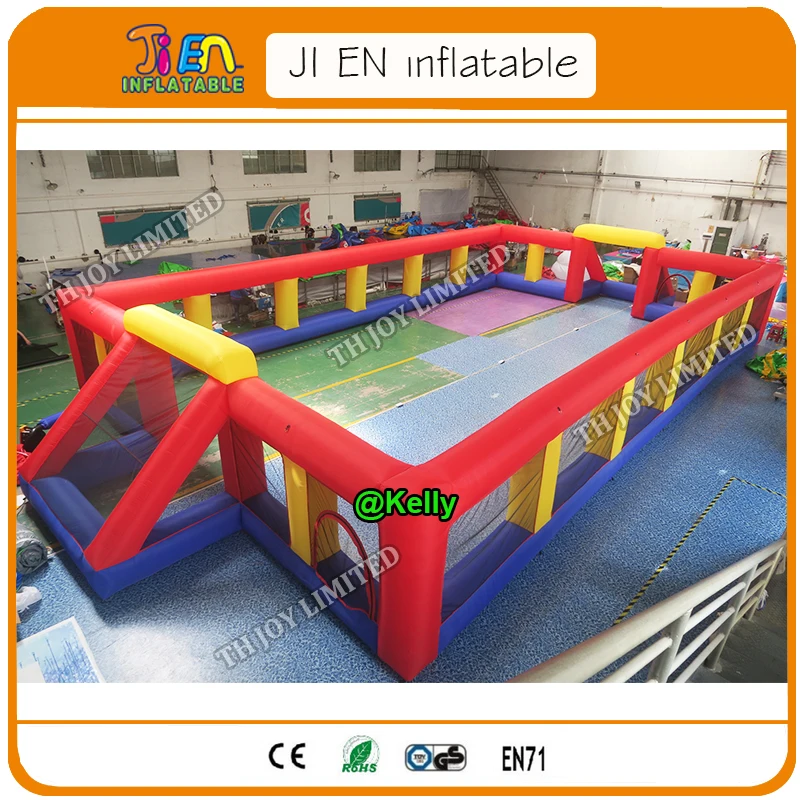 20x10x2.5mH giant inflatable football pitch inflatable soccer field for