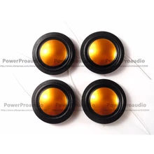 4 шт./партия 25,4 мм 25,5 мм золотой цвет+ Шелковый титановый сменный мембранный рупорный твитер 8 Ом