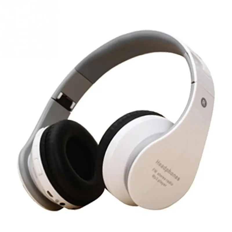 Wireless Mega Bass Head mounted Bluetooth Earphone Sports Playing Music