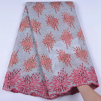 

Nigerian Cotton Lace Fabric 2019 High Quality Lace Swiss Lace In Switzerland African Dry Lace Fabrics Rhinestones Y1661