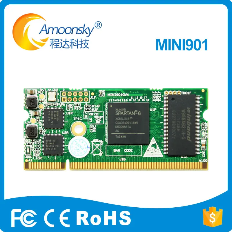 

linsn mini901 receiving card high refresh rate compare with rv901t rv901h receiving card linsn control system